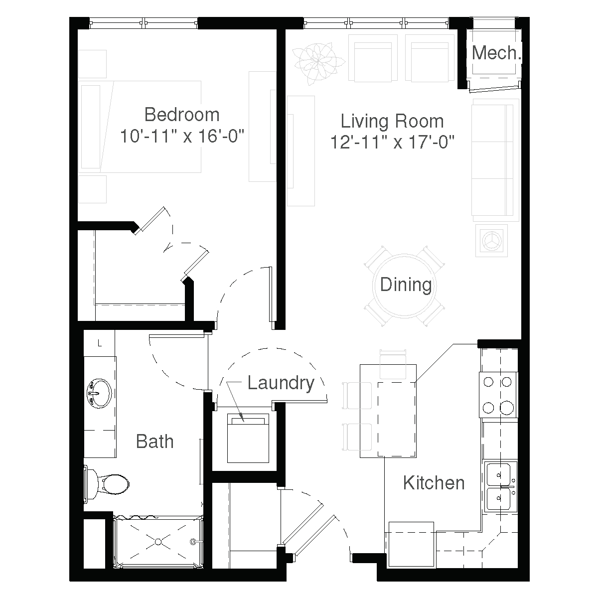 SilverCreek Apartment Floor Plans