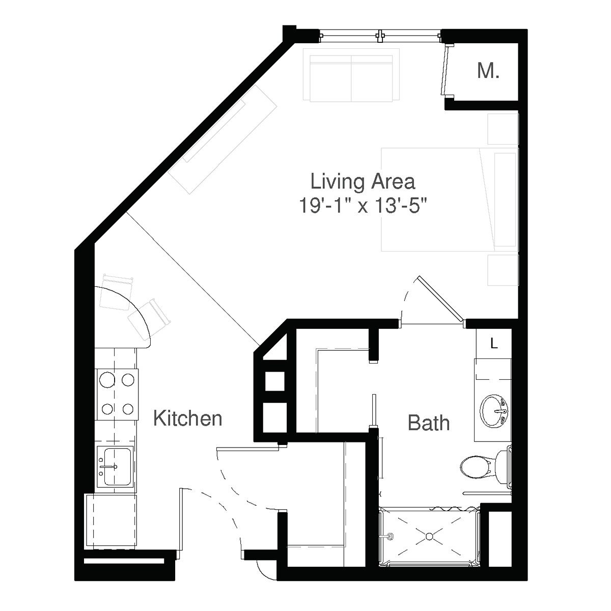 SilverCreek Assisted Living Floor Plan